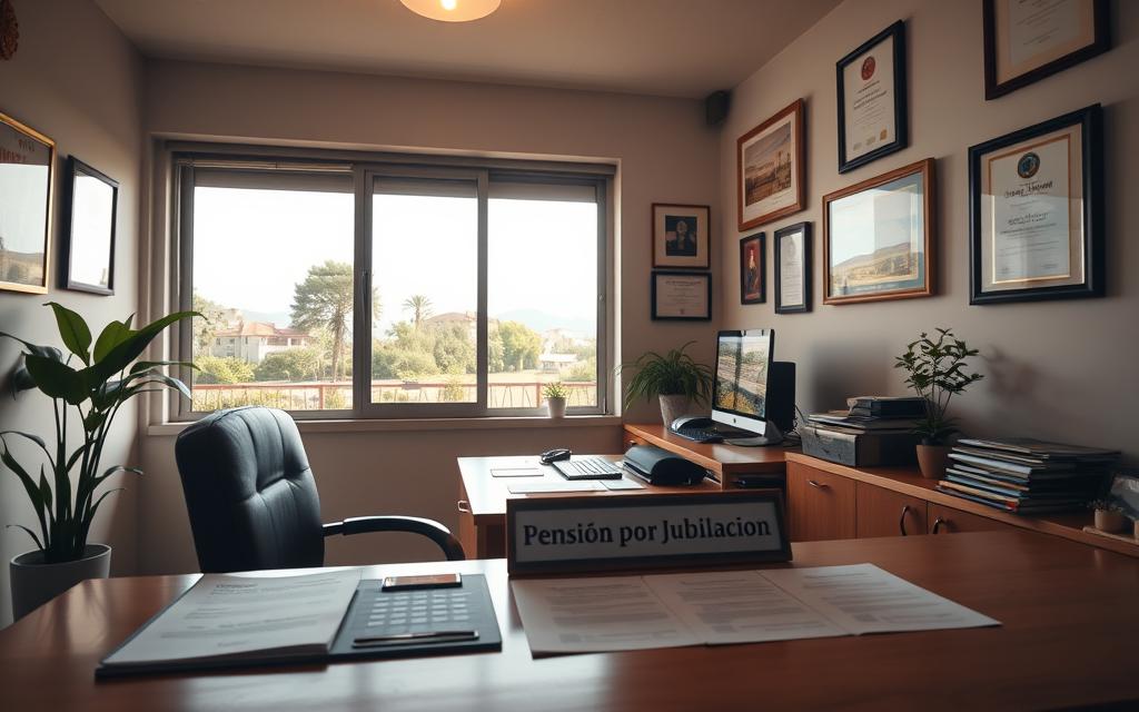 pensión por jubilación